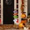 Glitzhome; Glitzhome® 41.75"H Lighted Halloween Wooden Ghost's Broom Porch Decor; Category:Halloween Porch Decor; Image:4